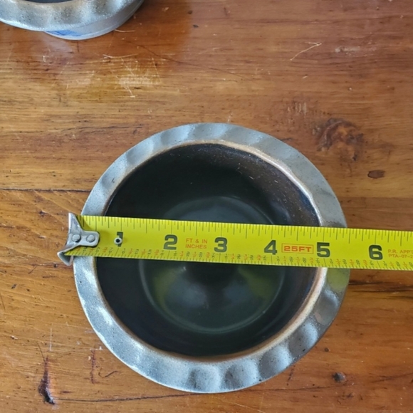 *SOLD* Beautiful! Set Of 4 Vintage Rowe Pottery Works Apple Bakers 🍎 - Picture 4 of 6